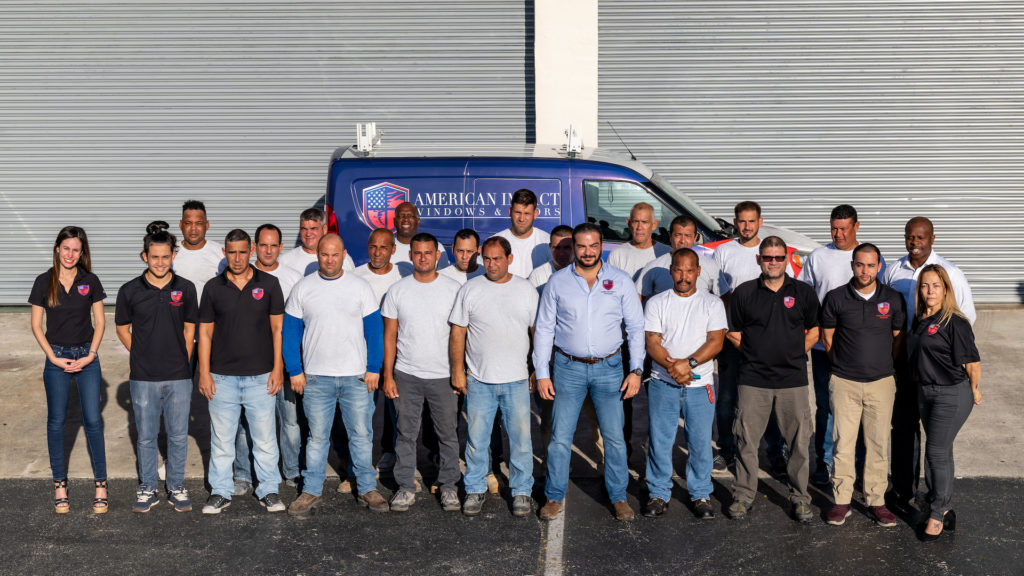 A Group Of Windows And Door Installers