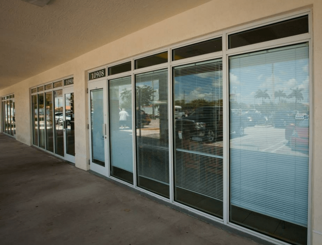Hurricane Windows For Commercial Storefront