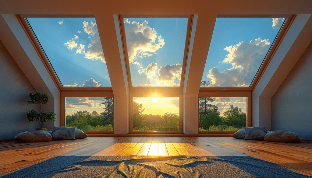 Roof Windows Skylights Aesthetic Appeal,