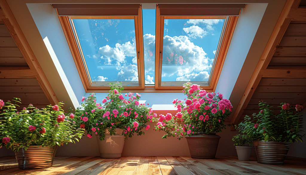Roof Windows Skylights Natural Ventilation,
